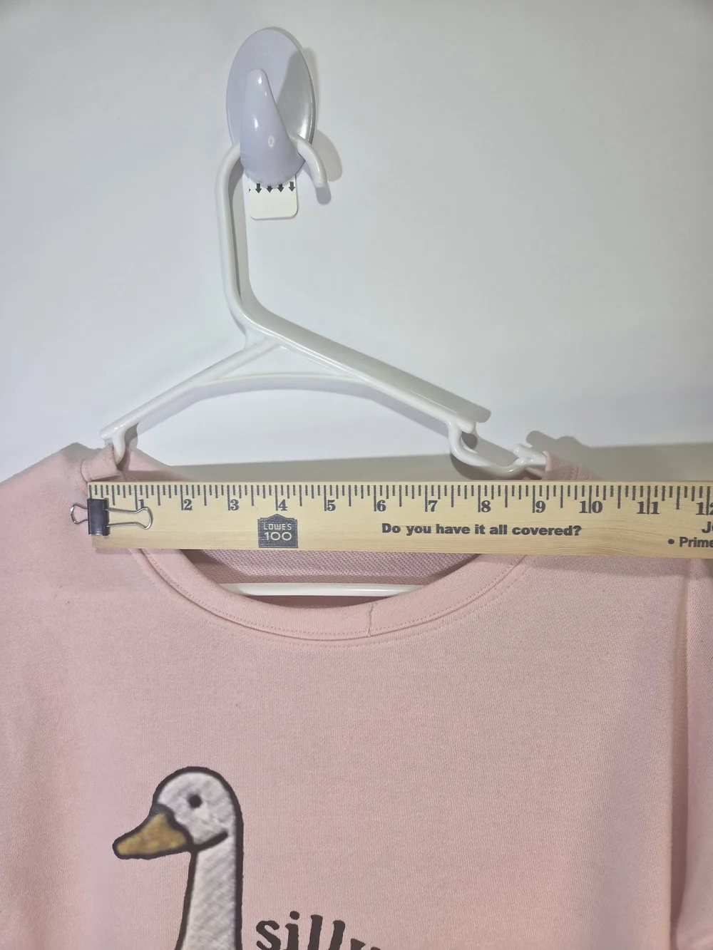 Source Unknown Pink 'Silly Goose' Crewneck Sweatshirt - Picture 7 of 8